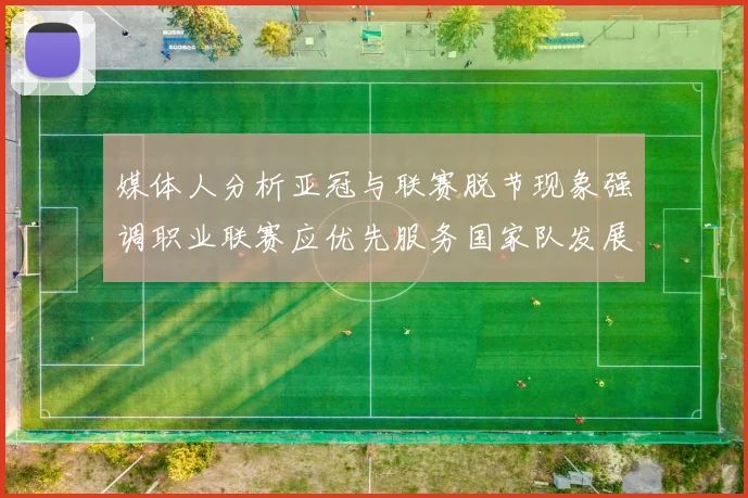 媒体人分析亚冠与联赛脱节现象强调职业联赛应优先服务国家队发展